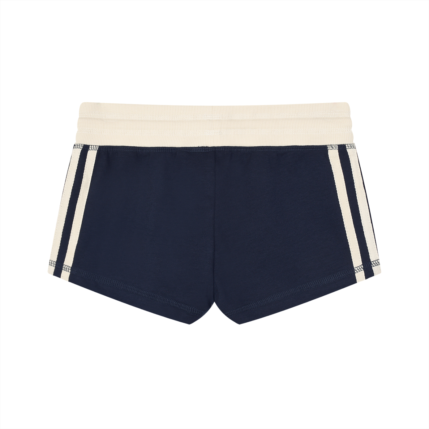“Bloodline” Women's Contrast Stripe Track Shorts