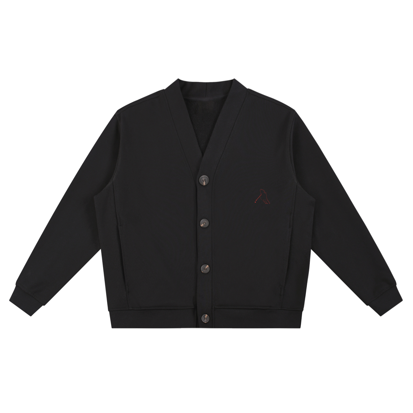 “Bloodline” Men’s Essential Heavyweight Sweat Cardigan