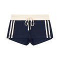 “Bloodline” Women's Contrast Stripe Track Shorts