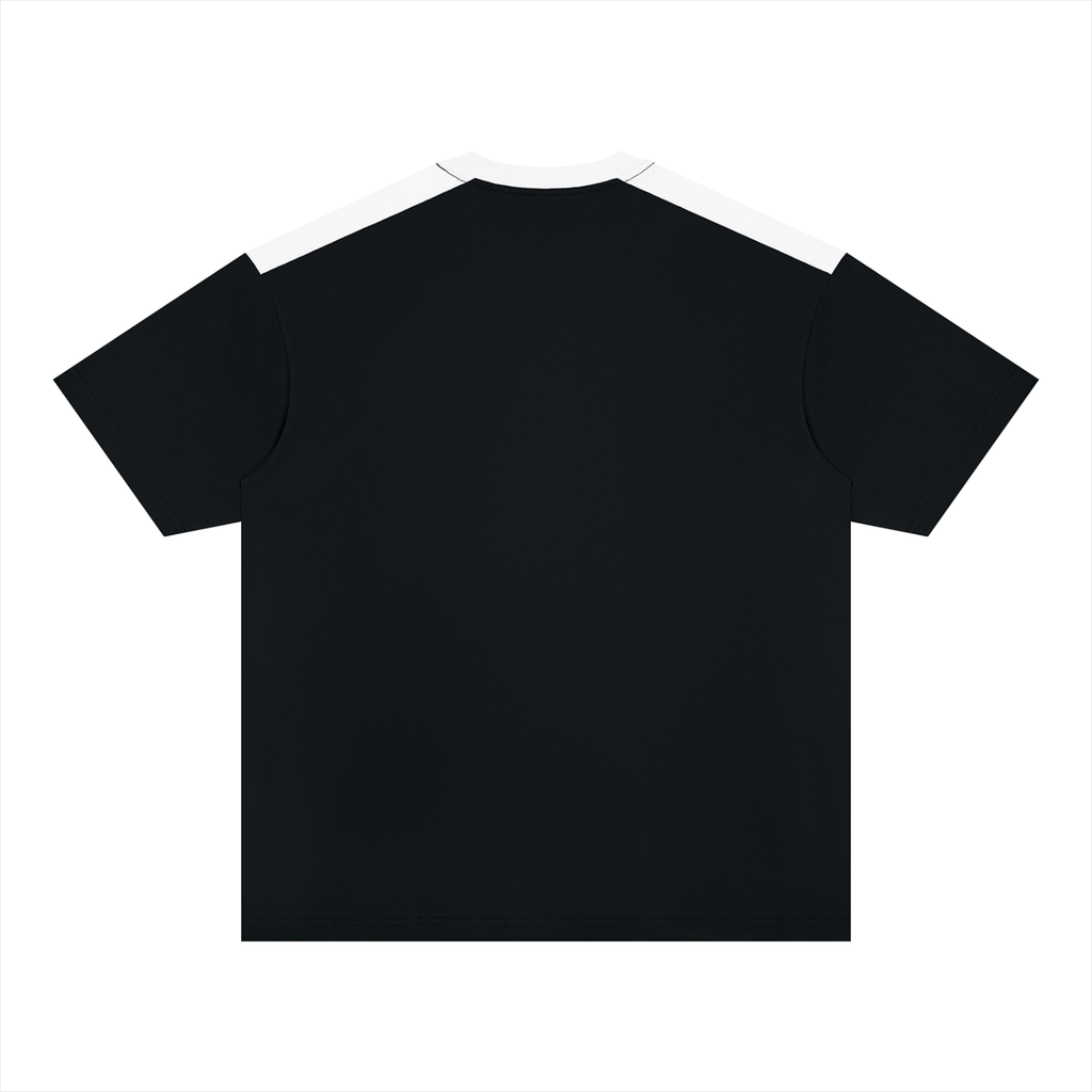 “Bloodline” Men’s Color Block Loose T-Shirt