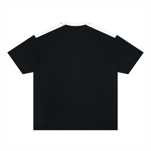 “Bloodline” Men’s Color Block Loose T-Shirt