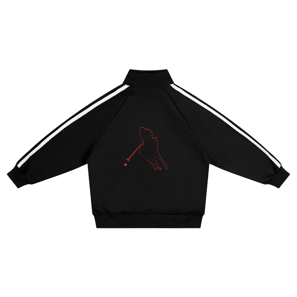 “Bloodline” Kid’s Contrast Tape Coach Jacket