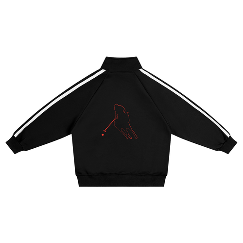 “Bloodline” Kid’s Contrast Tape Coach Jacket