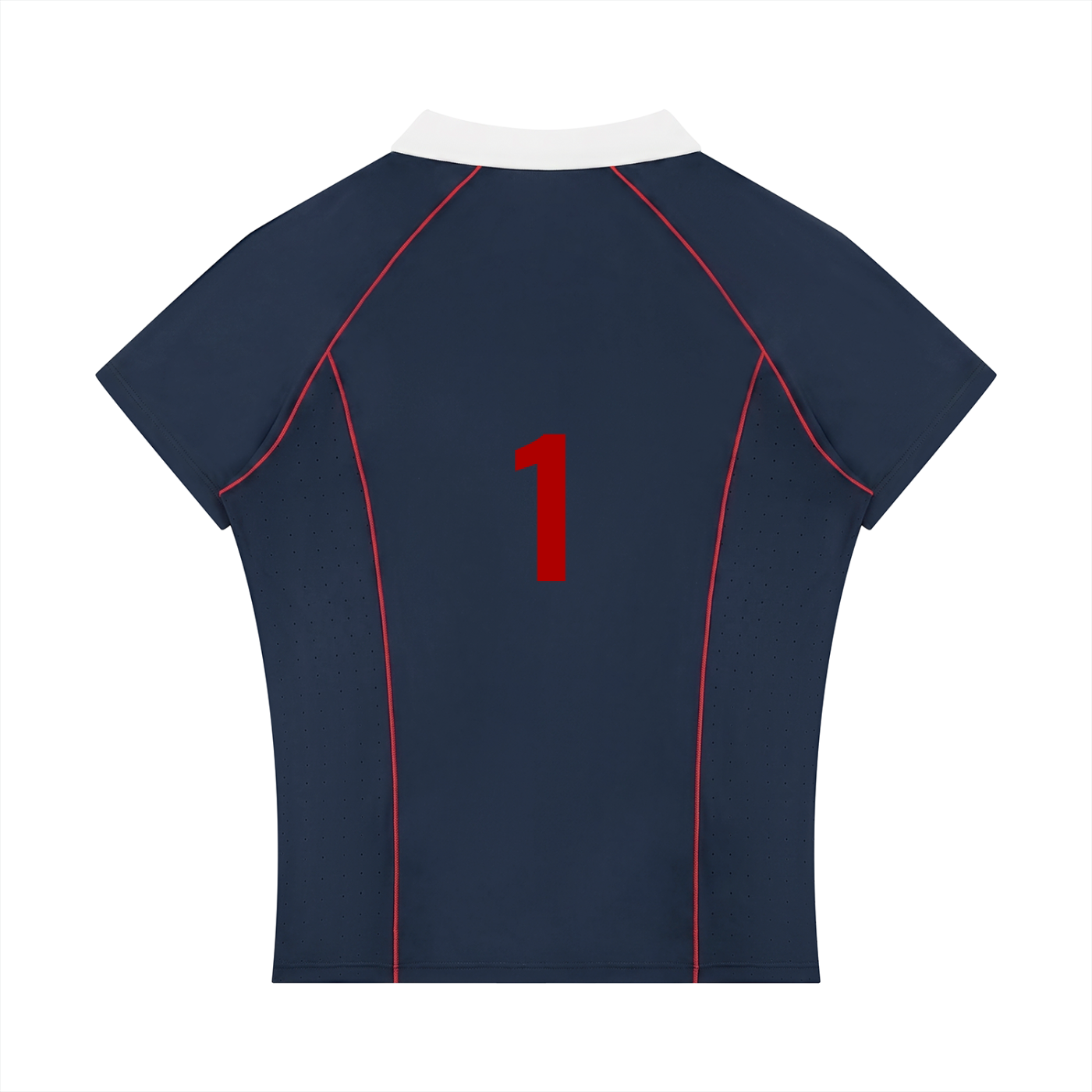 “Bloodline” Women’s Slim Fit Quarter-Zip Polo Shirt