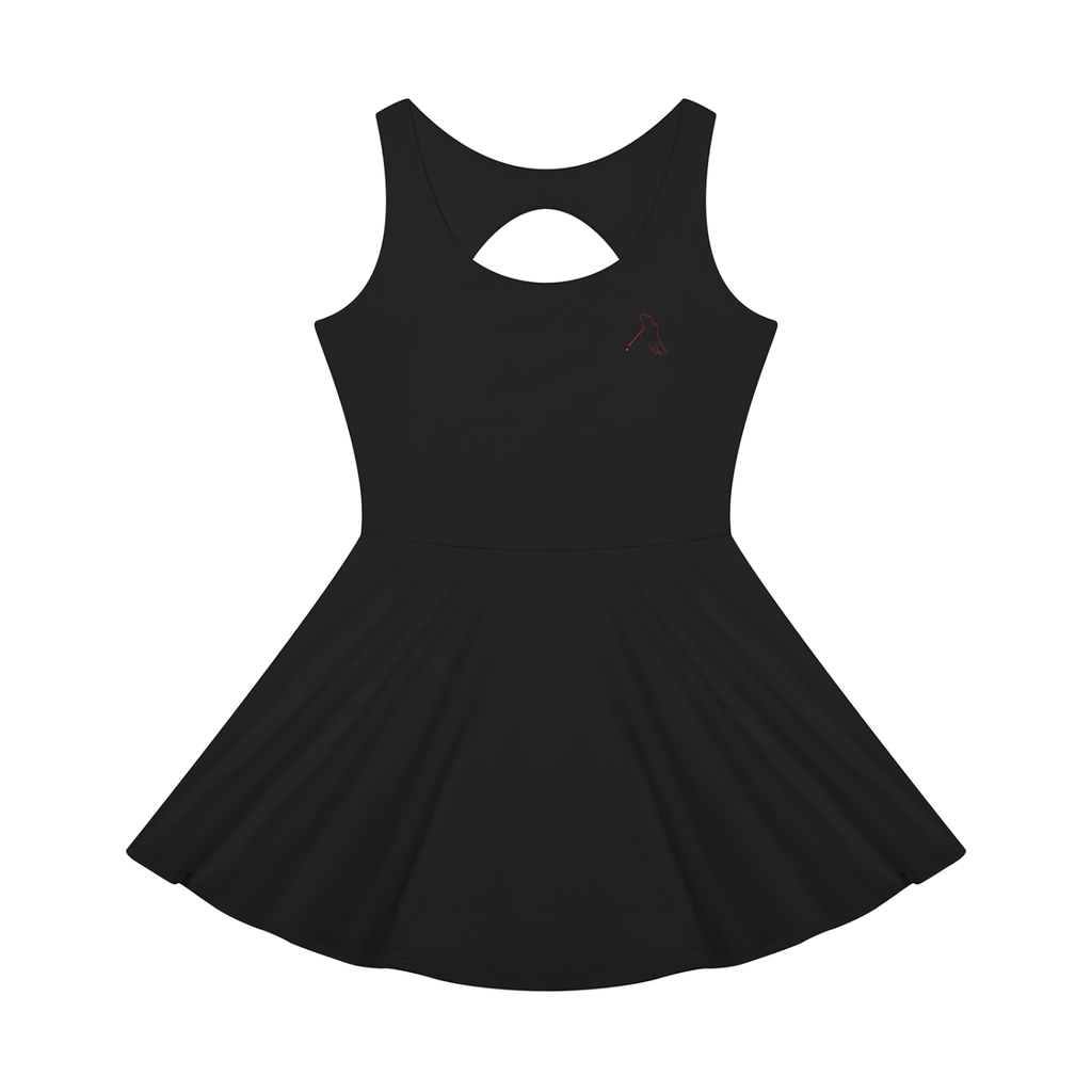 “Bloodline” Women’s Open-Back Tennis Dress