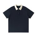 “Bloodline” Men’s Contrast Collar Raglan Polo Shirt