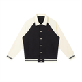 “Bloodline” Men’s Contrast Raglan Sleeve Baseball Jacket