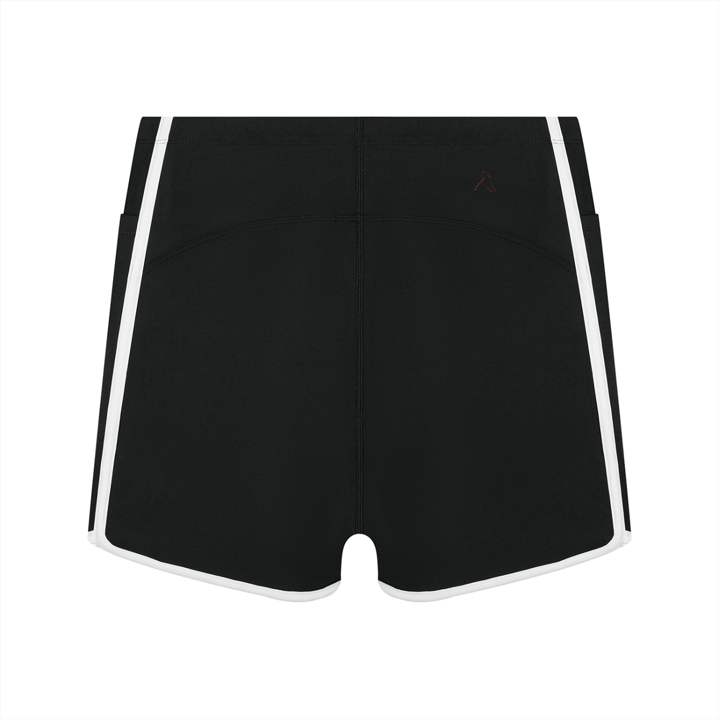 “Bloodline” Women's High Rise Color Block Yoga Shorts